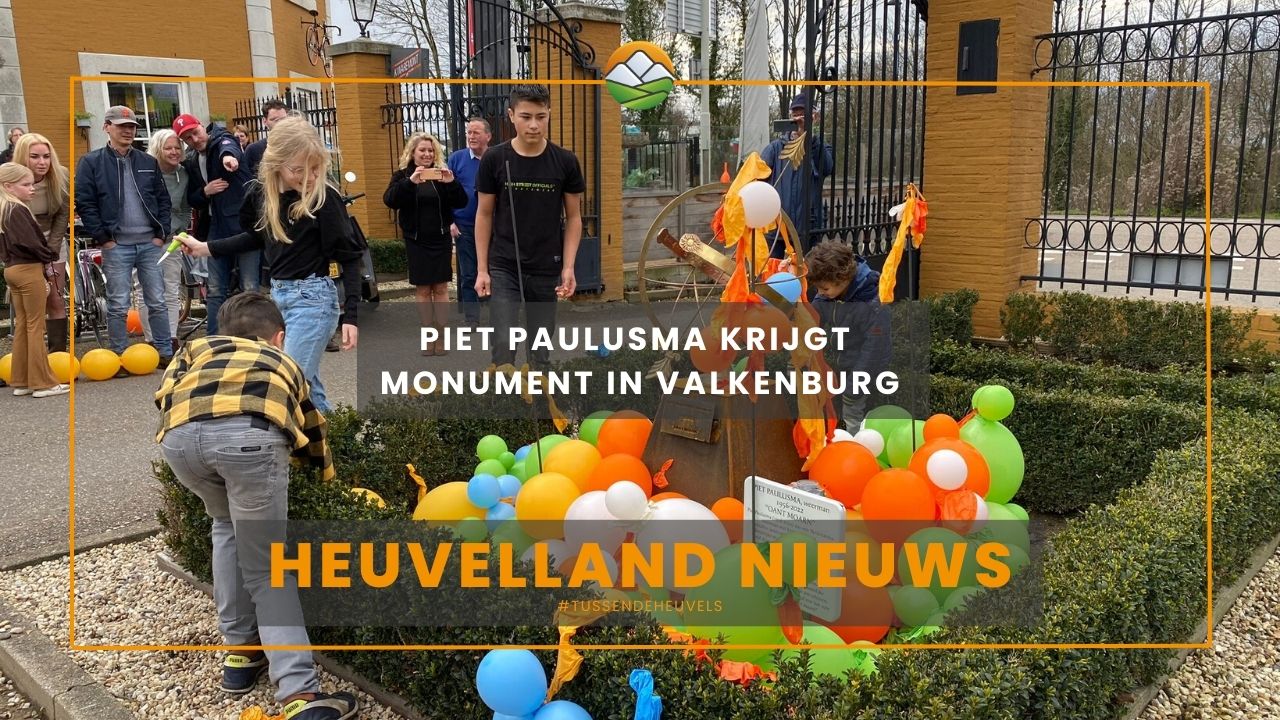 Heuvelland Nieuws: Piet Paulusma krijgt monument in Valkenburg