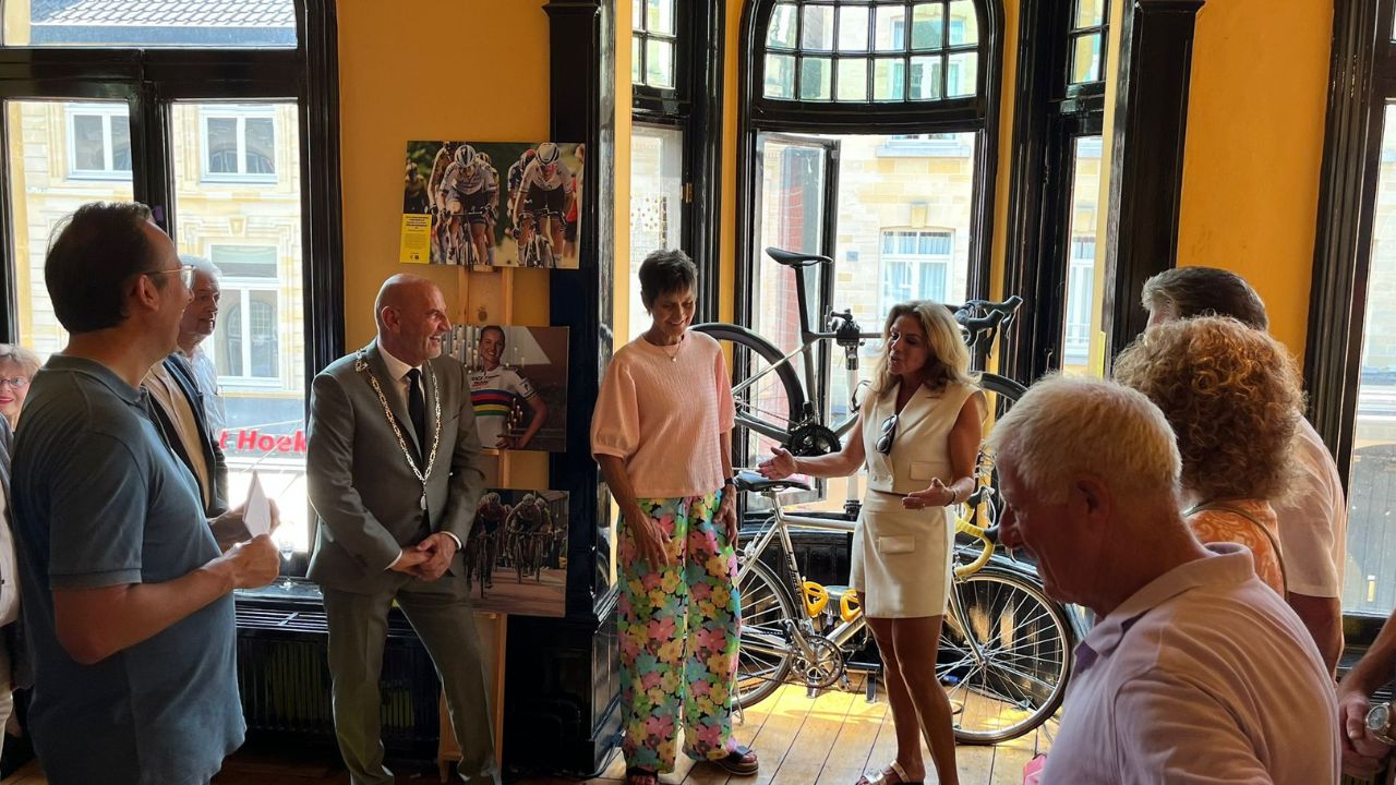 Expositie 'Nederlandse vrouwen in de Wielerhistorie' geopend in Valkenburg 